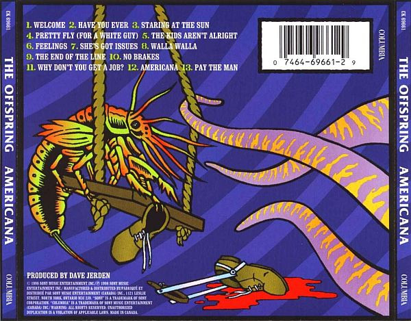 The Offspring - Americana [CD] | Columbia (CK 69661) - 4