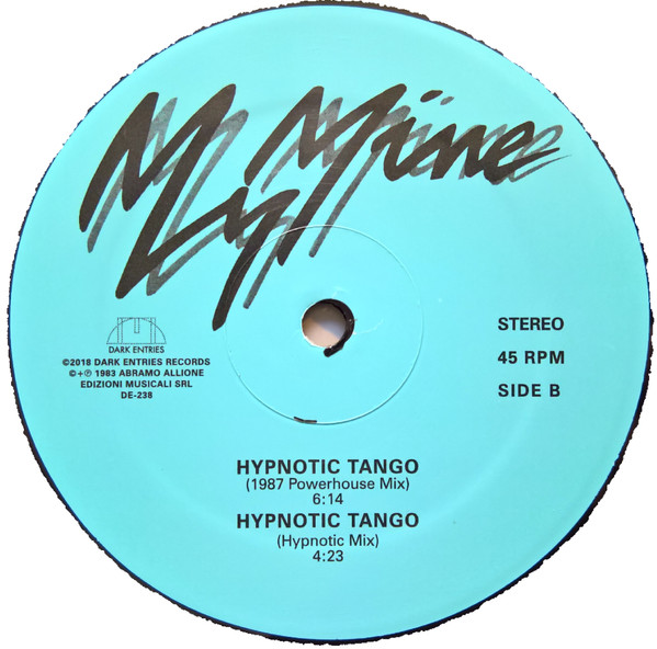 My Mine - Hypnotic Tango | Dark Entries (DE-238) - 3 My Mine - Hypnotic Tango | Dark Entries (DE-238) - 3