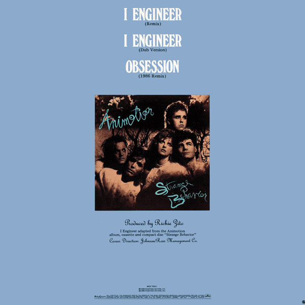 Animotion - I Engineer (12") [Vinyl] | Mercury (MSX 76241) - 2