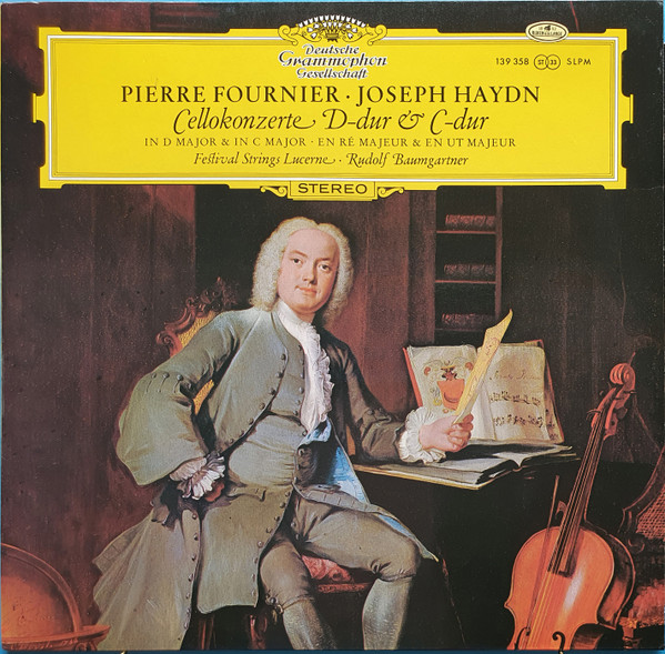 Pierre Fournier - Joseph Haydn - Festival Strings Lucerne / Rudolf Baumgartner - Cellokonzerte D-Dur & C-Dur | Deutsche Grammophon (SLPM 139 358)