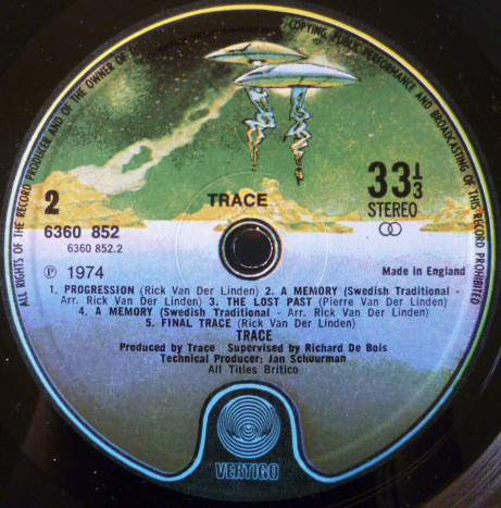 Trace - Trace | Vertigo (6360 852) - 3