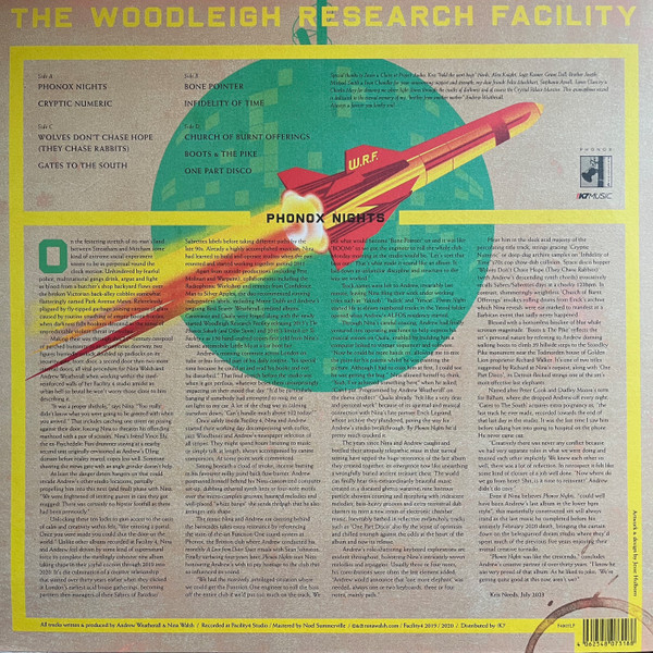 The Woodleigh Research Facility - Phonox Nights | Facility 4 (F4005LP) - 2
