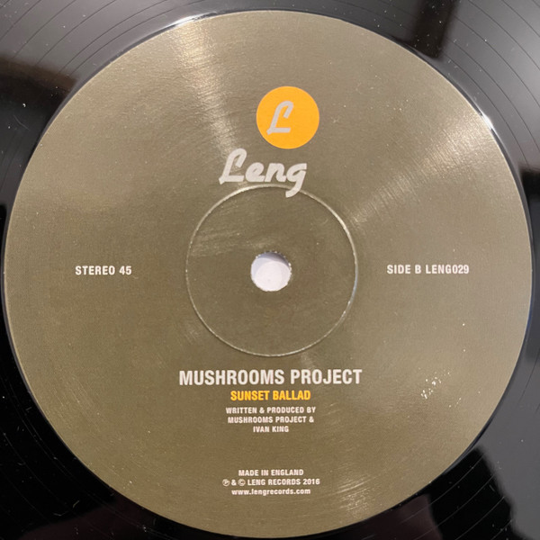Mushrooms Project - Dirty Bolas / Sunset Ballad | Leng (LENG029) - 4