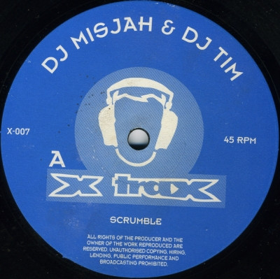 DJ Misjah & DJ Tim - Scrumble | X-Trax (X-007) - 4