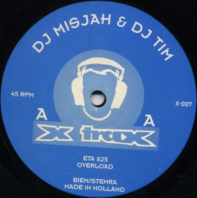DJ Misjah & DJ Tim - Scrumble | X-Trax (X-007) - 3