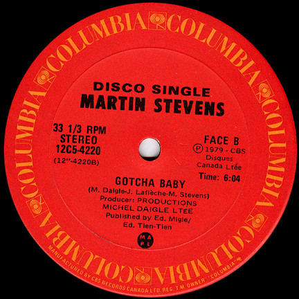 Martin Stevens - Midnight Music | Columbia (12C5-4220) - 2