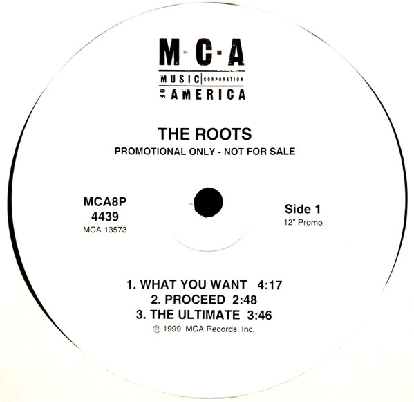 The Roots - Come Alive (Clean Album Sampler) | MCA Records (MCA8P-4439)