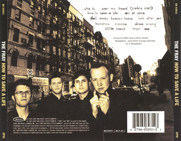 The Fray - How To Save A Life [CD] | Epic (EK 93931) - 2