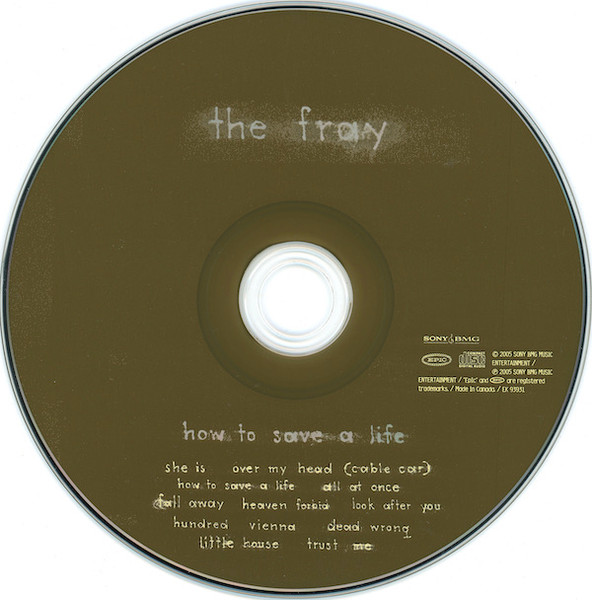 The Fray - How To Save A Life [CD] | Epic (EK 93931) - 3