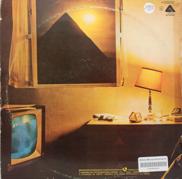 The Alan Parsons Project - Pyramid | Arista (8E 07260792) - 4