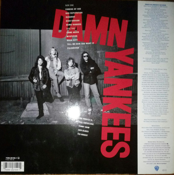 Damn Yankees - Damn Yankees | Warner Bros. Records (7599-26159-1) - 2 Damn Yankees - Damn Yankees | Warner Bros. Records (7599-26159-1) - 2