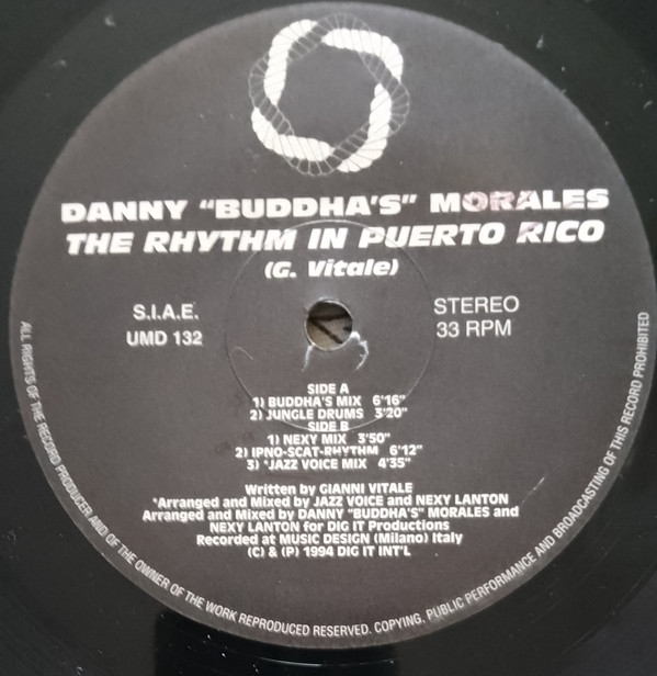 Danny Morales - The Rhythm In Puerto Rico | Underground Music Department (UMD) (UMD 132) - main
