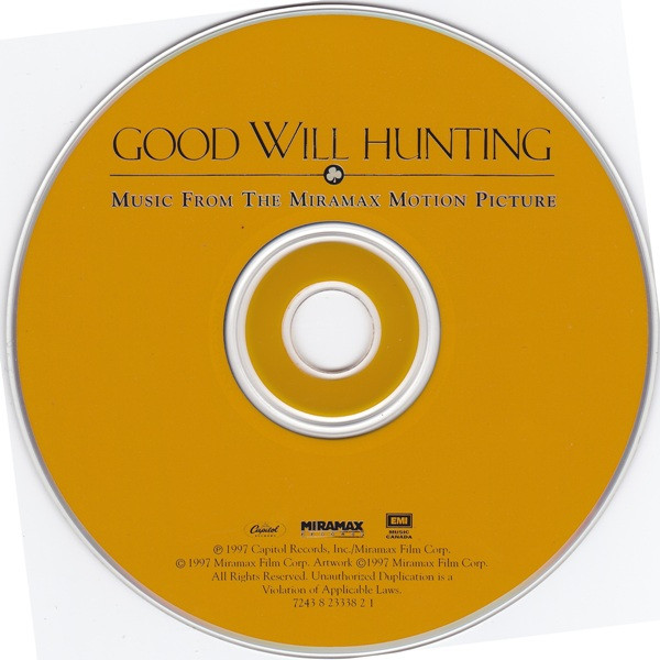 Various - Good Will Hunting (Music From The Miramax Motion Picture) | Capitol Records (7243 8 23338 2 1) - 3 Various - Good Will Hunting (Music From The Miramax Motion Picture) | Capitol Records (7243 8 23338 2 1) - 3