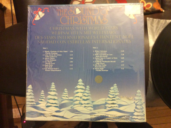 José Carreras , Placido Domingo , Peter Dvorský , Mirella Freni , Edita Gruberova , Peter Hofmann , Edda Moser , Katia Ricciarelli , Kurt Rydl , Die Wiener Sängerknaben - The Sound of Christmas | CBS (FM 39167) - 4