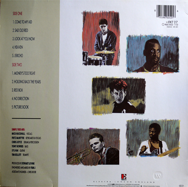 Simply Red - Picture Book | Elektra (EKT 27) - 2