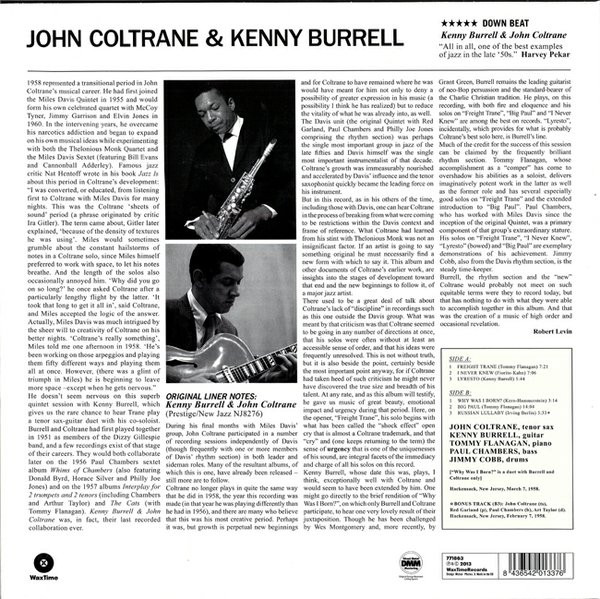 John Coltrane & Kenny Burrell - John Coltrane & Kenny Burrell | Waxtime (771863) - main