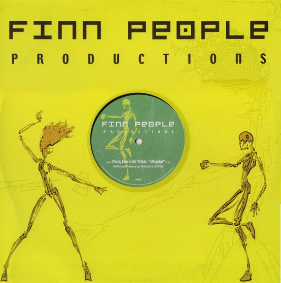Micky Finn & Erb N Dub - Attention / Stop | Finn People Productions (FINN009) - 3