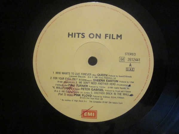 Various - Hits On Film | EMI (64 2612441) - 3