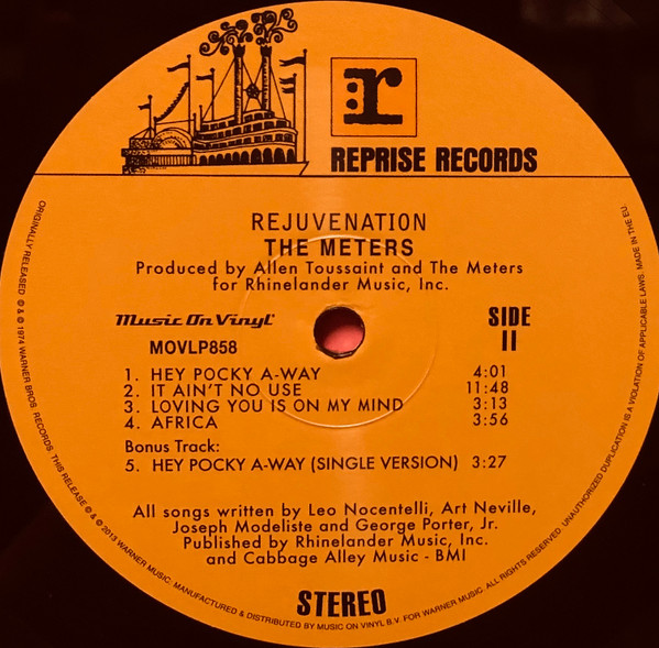 The Meters - Rejuvenation | Music On Vinyl (MOVLP858) - 3 The Meters - Rejuvenation | Music On Vinyl (MOVLP858) - 3