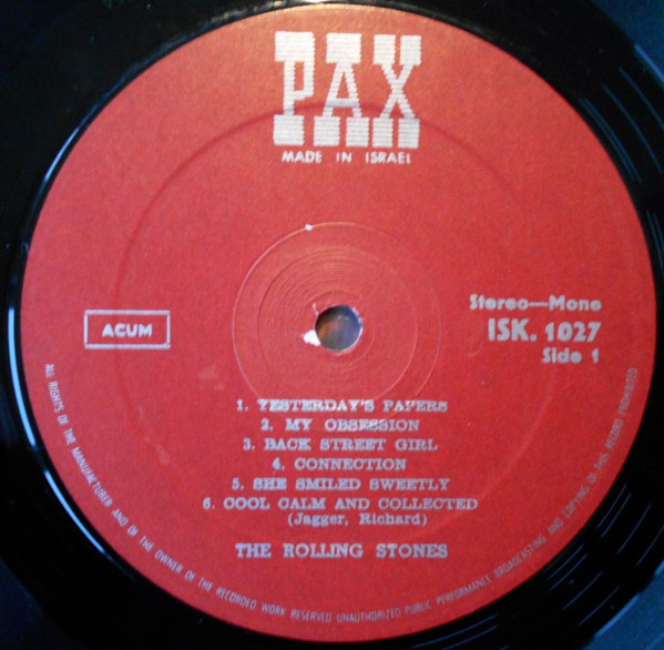The Rolling Stones - Between The Buttons | PAX (Isk 1027) - 3
