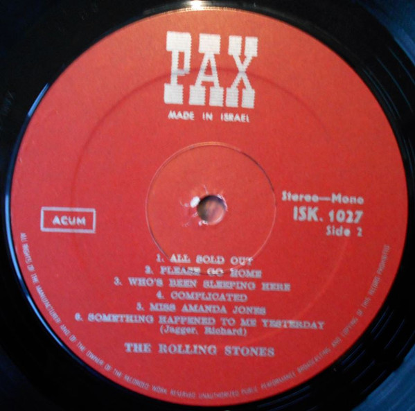 The Rolling Stones - Between The Buttons | PAX (Isk 1027) - 4