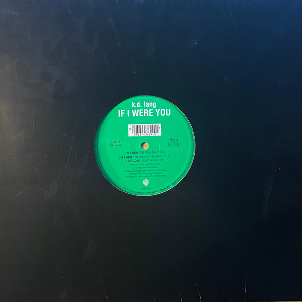 K.d. lang - If I Were You | Warner Bros. Records (9362436240)