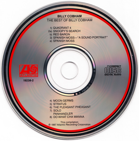 Billy Cobham - The Best Of Billy Cobham | Atlantic (19238-2) - 3