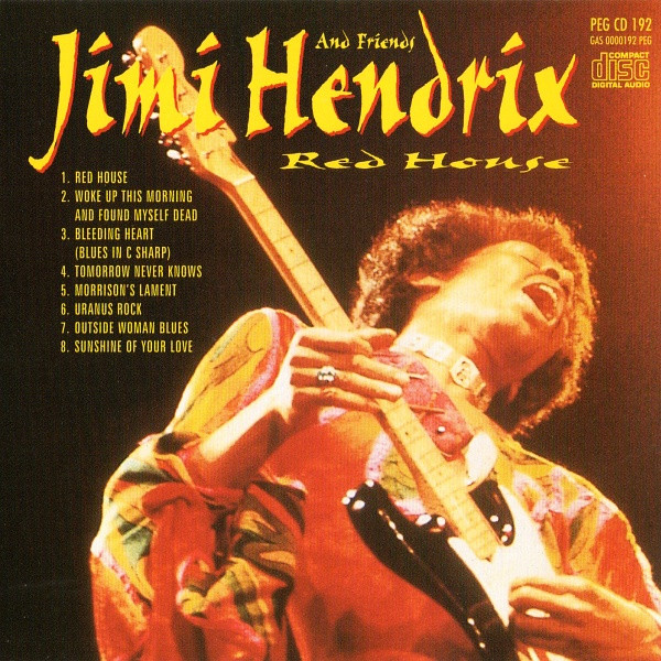 Jimi Hendrix - Red House | Pegasus (PEG CD 192) - main