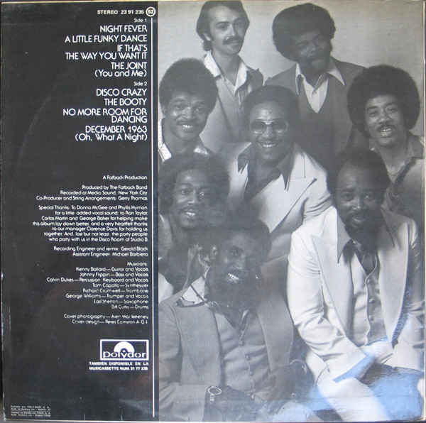 The Fatback Band - Night Fever | Polydor (23 91 235) - 2