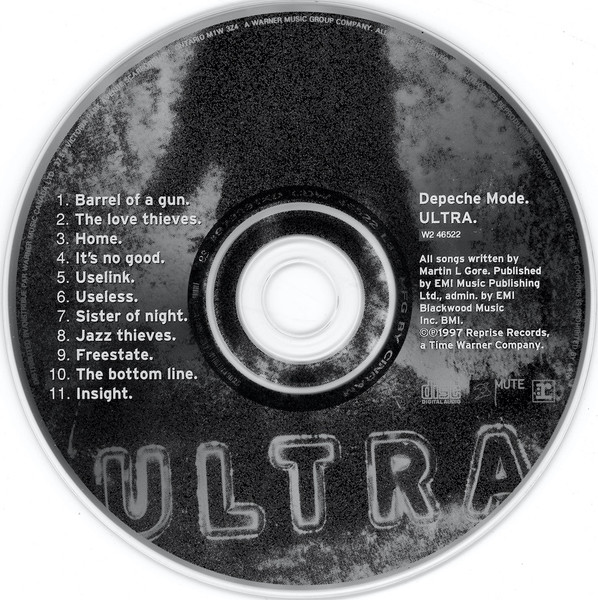 Depeche Mode - Ultra | Reprise Records (W2 46522) - 3 Depeche Mode - Ultra | Reprise Records (W2 46522) - 3