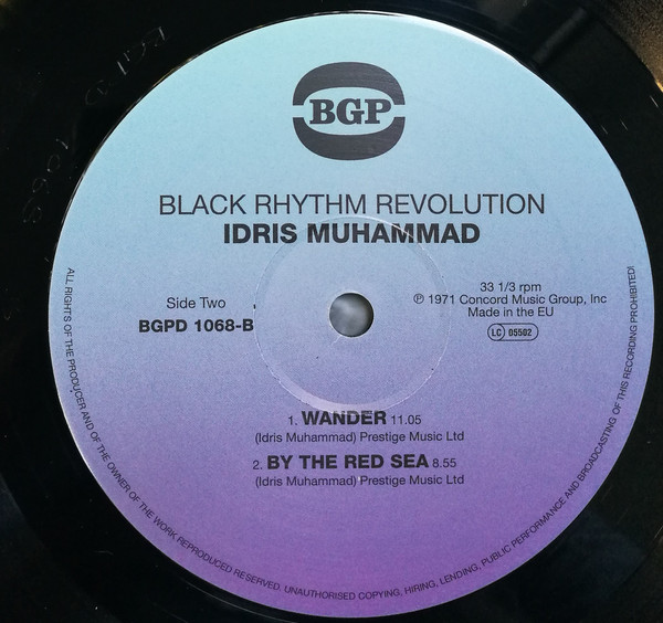 Idris Muhammad - Black Rhythm Revolution! | BGP Records (BGPD 1068) - 4