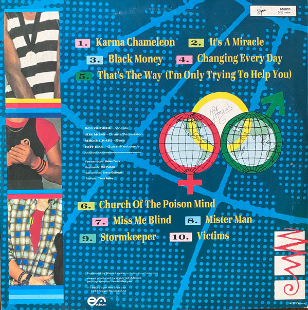 Culture Club - Colour By Numbers | Virgin (616005) - main Culture Club - Colour By Numbers | Virgin (616005) - main