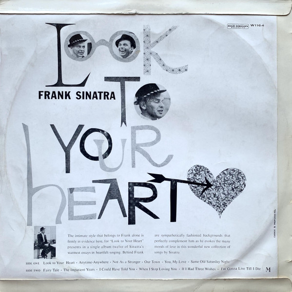 Frank Sinatra - Look To Your Heart | Capitol Records (W 1164) - 2