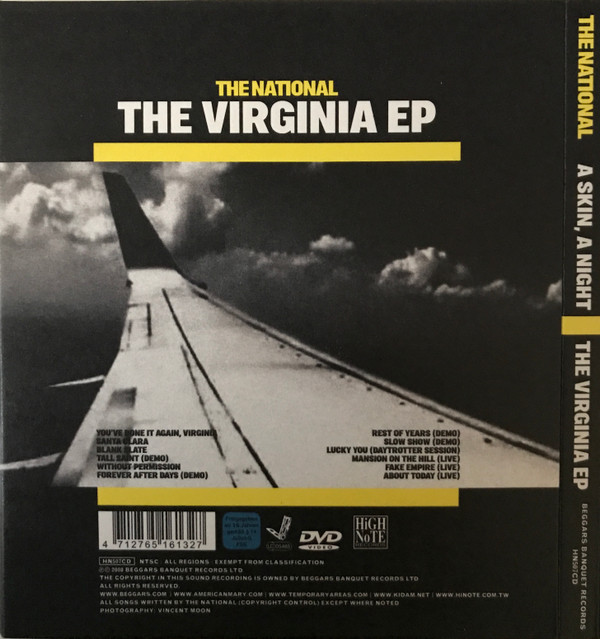 The National - A Skin, A Night / The Virginia EP | Beggars Banquet (HN507CD) - 2