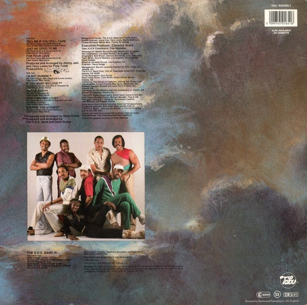 The S.O.S. Band - On The Rise | Tabu Records (TBU 450165 1) - 2