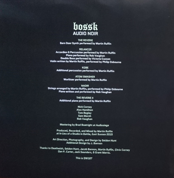 Bossk - Audio Noir | Deathwish (DW187) - 4