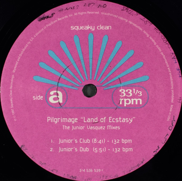 Pilgrimage - Land Of Ecstasy | Squeaky Clean Recordings (314 536 539-1) - 3