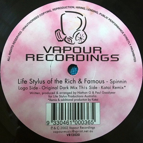 Life Stylus Of The Rich & Famous - Spinnin | Vapour Recordings (VR12020) - main