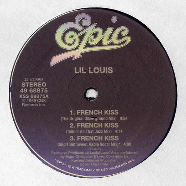 Lil' Louis - French Kiss | Epic (49 68875)