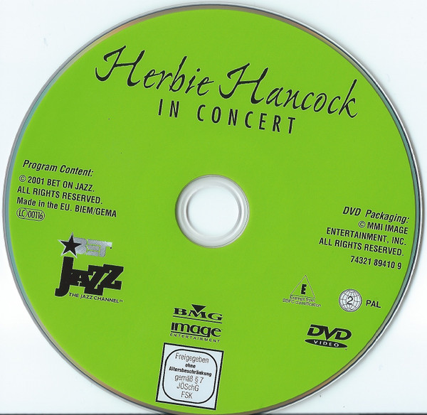 Herbie Hancock - In Concert | Image Entertainment (74321 89410 9) - 4