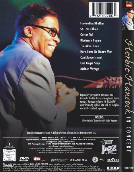 Herbie Hancock - In Concert | Image Entertainment (74321 89410 9) - 2