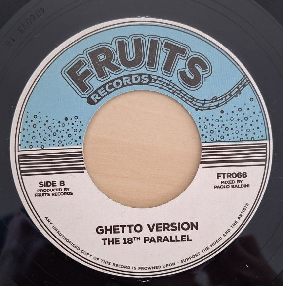 Brother Culture / The 18th Parallel - Ghetto Man / Ghetto Version | Fruits Records (FTR066) - 2 Brother Culture / The 18th Parallel - Ghetto Man / Ghetto Version | Fruits Records (FTR066) - 2