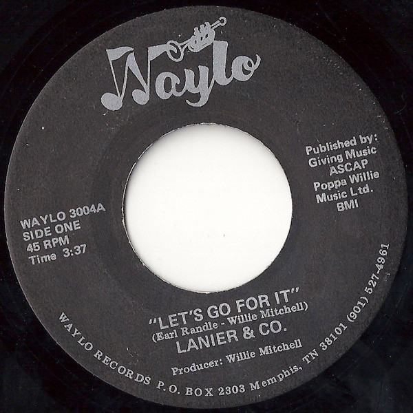 Lanier & Co - Let's Go For It | Waylo (WAYLO 3004)