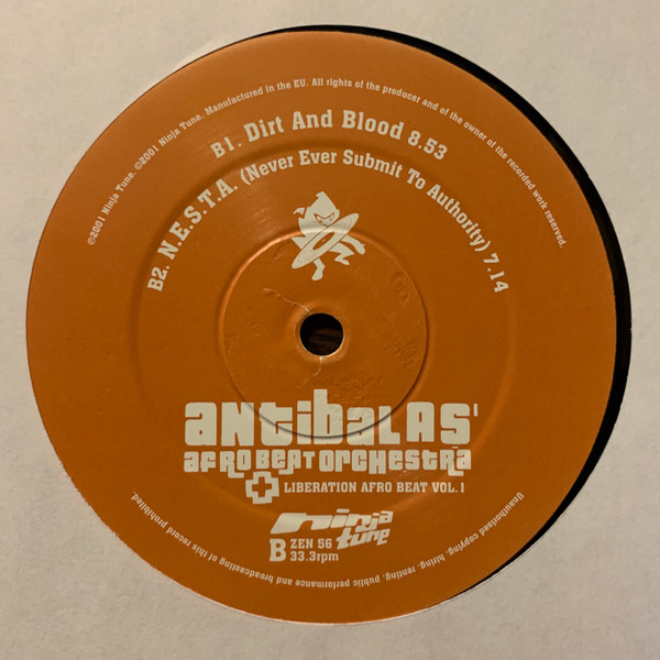 Antibalas - Liberation Afro Beat Vol. 1 | Ninja Tune (ZEN 56) - 4