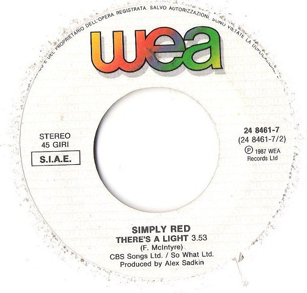 Simply Red - The Right Thing | WEA (248461-7) - 4