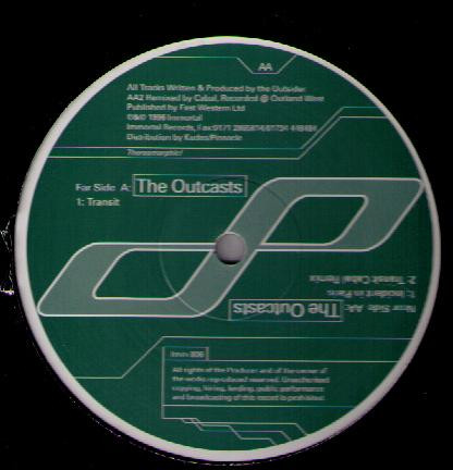 The Outcasts - Transit | Immortal Records (Imm 006) - 2 The Outcasts - Transit | Immortal Records (Imm 006) - 2