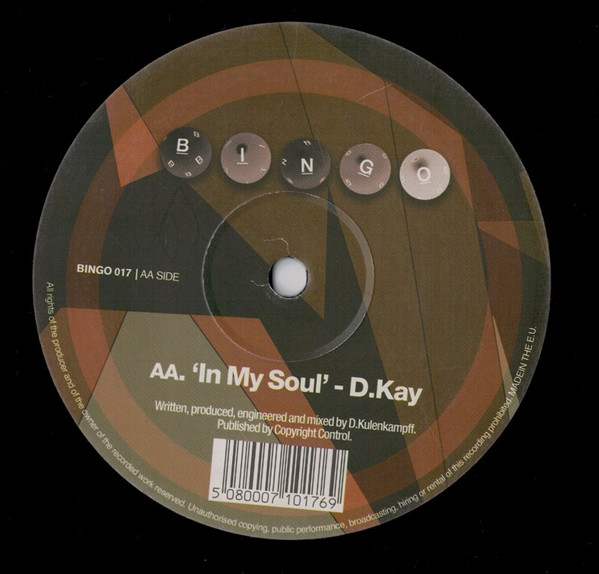 D. Kay Feat. MC 3igga - Lion Dub / In My Soul | Bingo Beats (BINGO 017) - 2