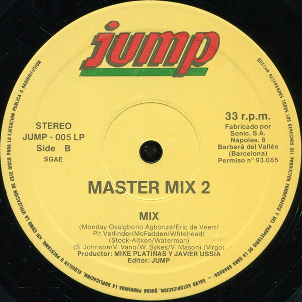 Mike Platinas & Javier Ussia - Master Mix Vol. 2 | Jump (JUMP 0005) - 4