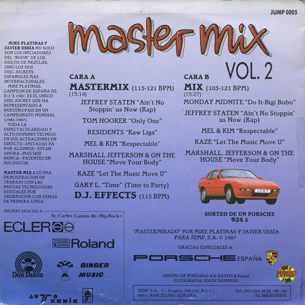 Mike Platinas & Javier Ussia - Master Mix Vol. 2 | Jump (JUMP 0005) - 2