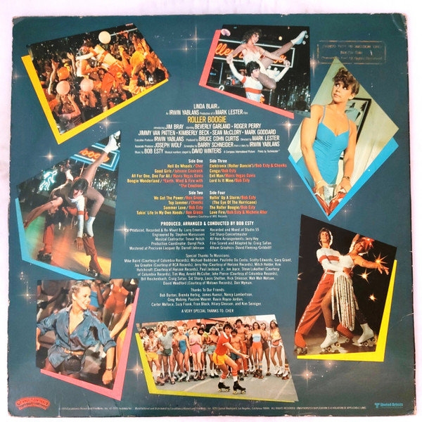Various - Music From The Motion Picture Soundtrack "Roller Boogie" | Casablanca (NBLP-2-7194 DJ) - 3